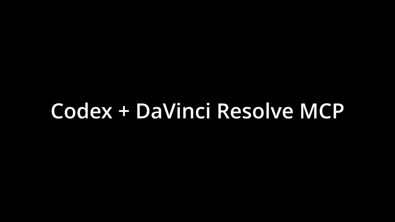 Resolve Studio Control demo frame